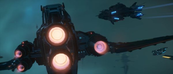 Star Citizen Alpha 4.4 Perseus & Clipper in Nyx