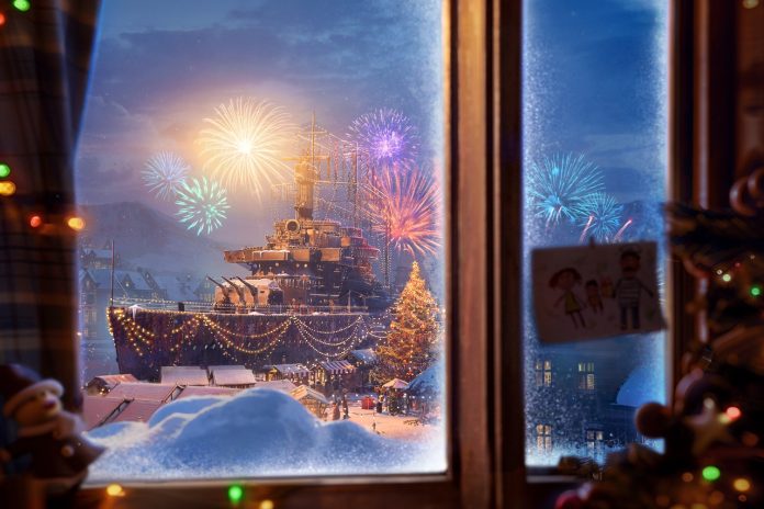 World of Warships Weihnachten