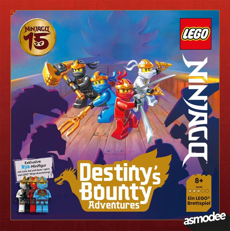 LEGO NINJAGO Brettspiel: Destiny’s Bounty Adventures angekündigt