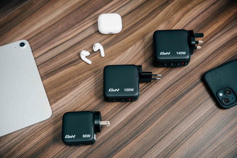 Verbatim Mini-GaN-Ladegeräte mit Display: 65 W, 100 W & 140 W