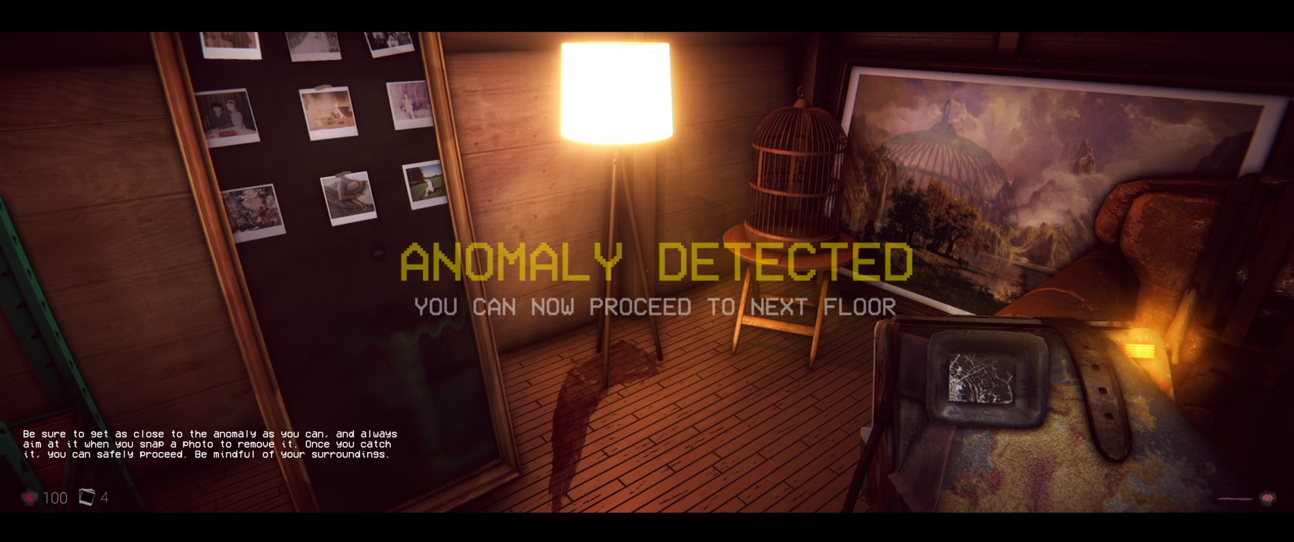 Entdeckte Anomalie im Spiel The 18th Attic