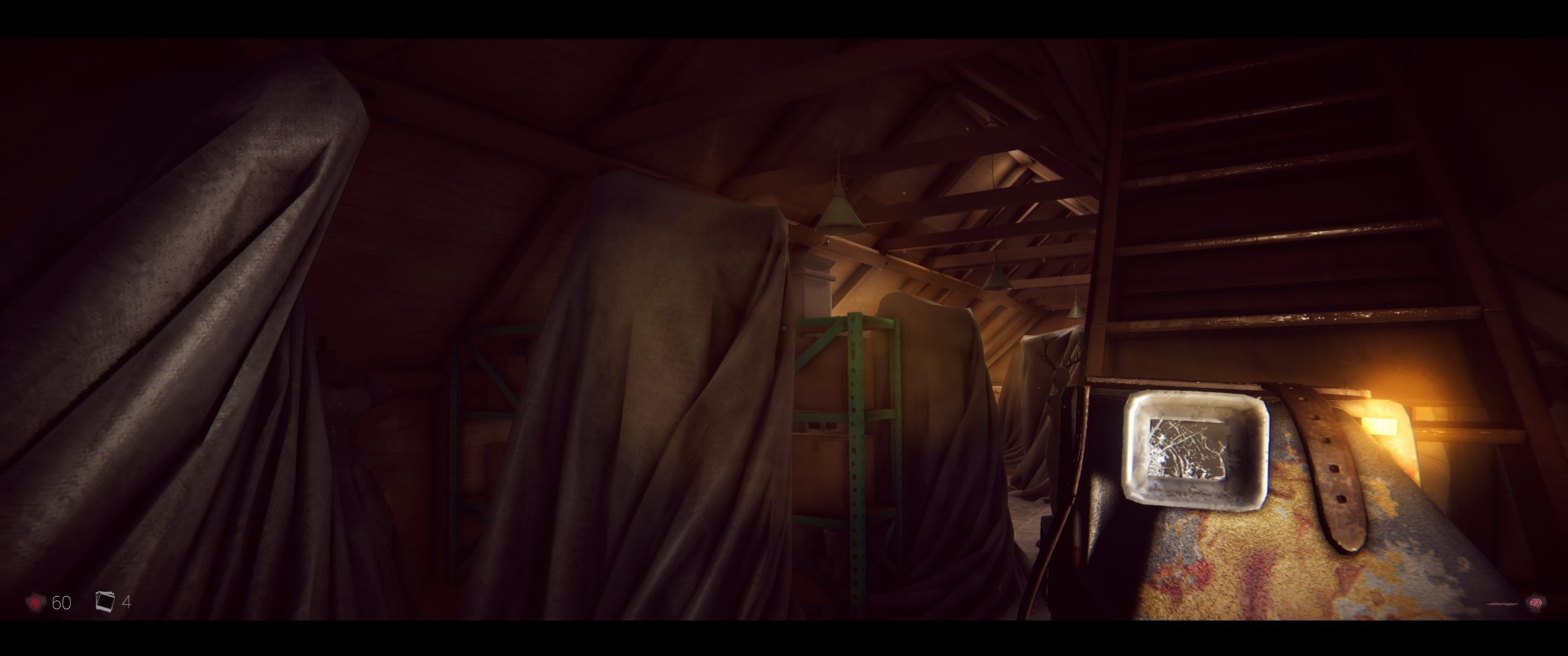 Unheimlicher Dachboden im Spiel The 18th Attic