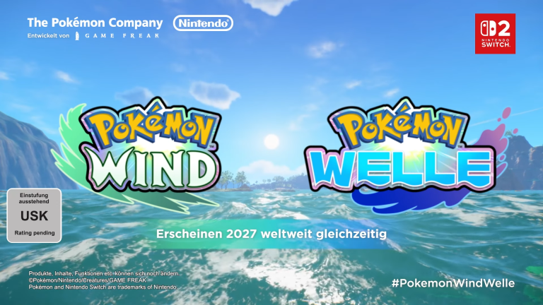 Pokémon Wind & Welle für Switch 2 angekündigt