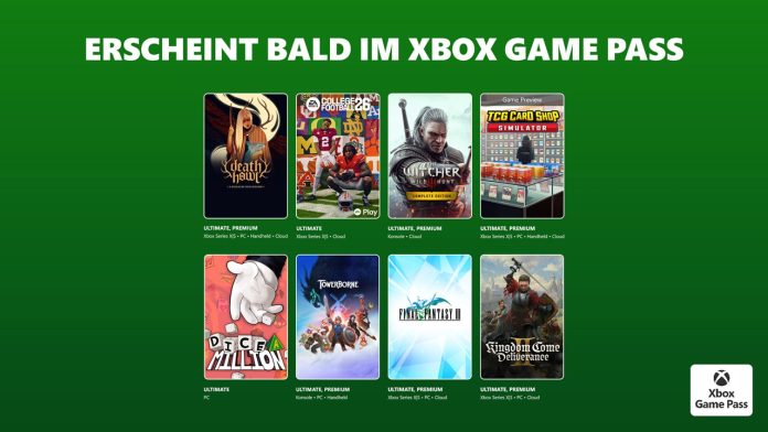 Game Pass Februar 2026 Teil 2 Game Pass Februar 2026