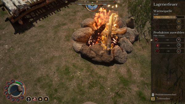 Medieval Frontiers Lagerfeuer