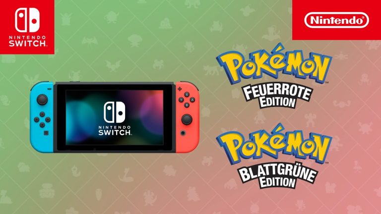 Pokémon Feuerrot und Blattgrün erscheinen für Switch