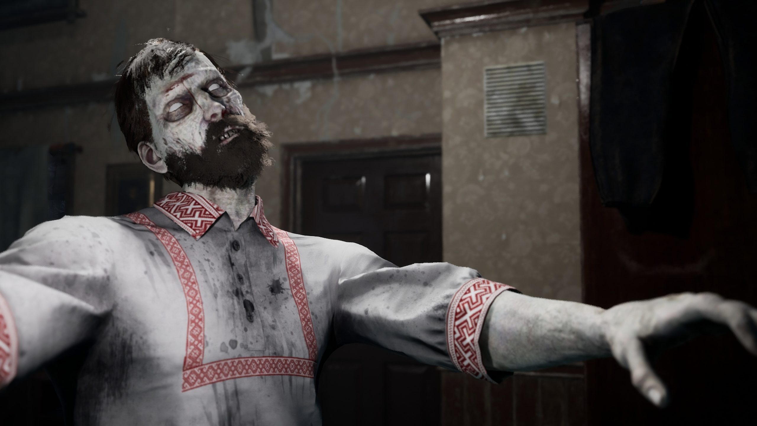 Zombie aus dem Spiel Ebola Village