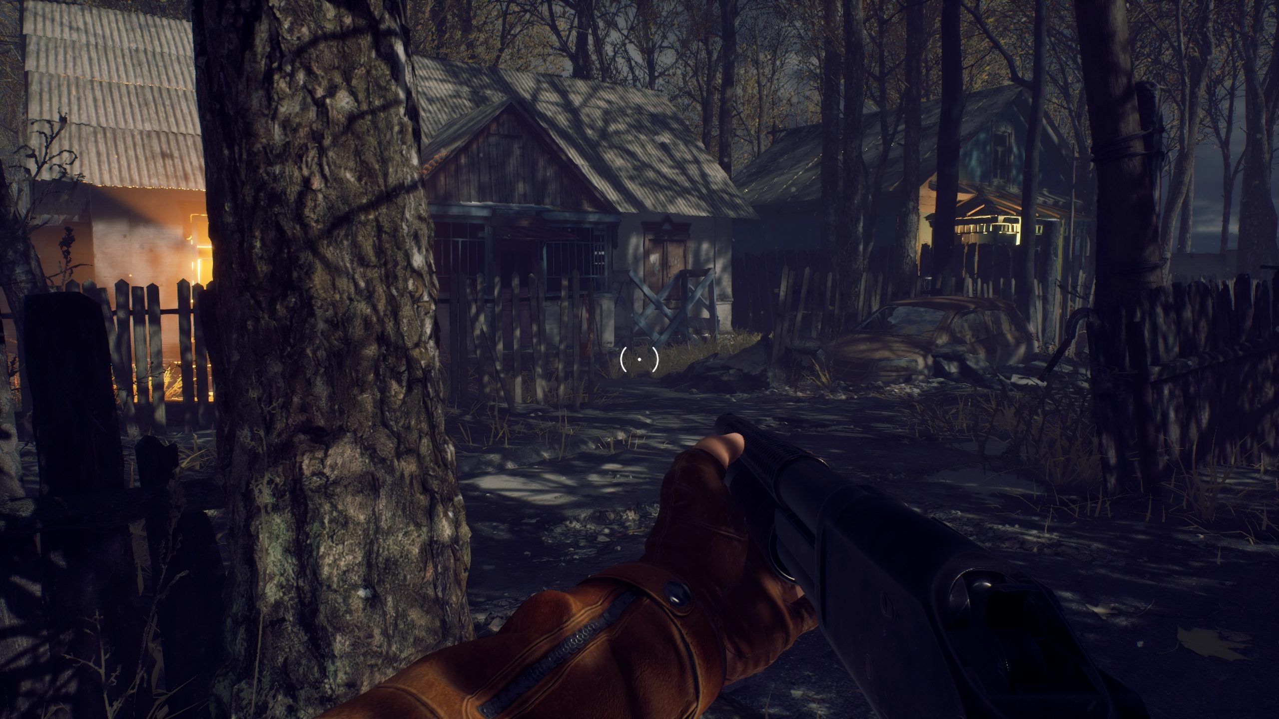 Hütte im Spiel Ebola Village