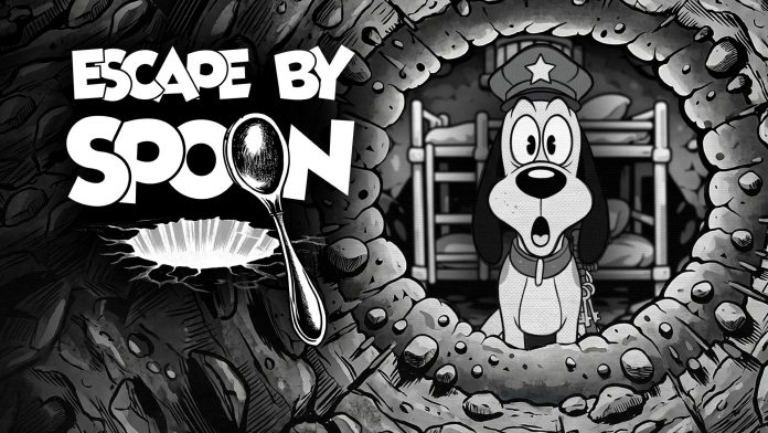 Escape By Spoon - Gefängnisausbruch im Rubber-Hose-Stil