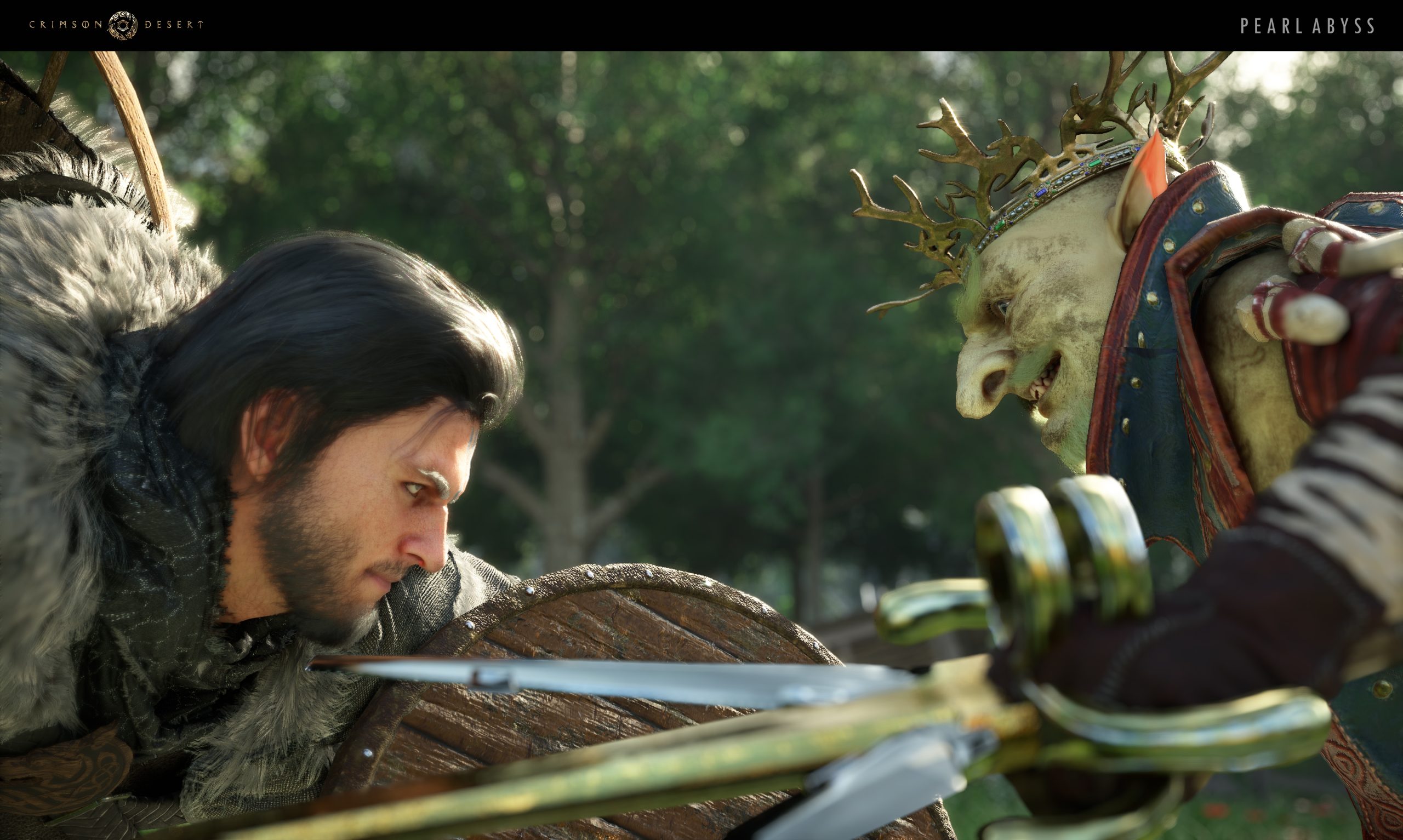 Kampfszene aus dem Spiel Crimson Desert