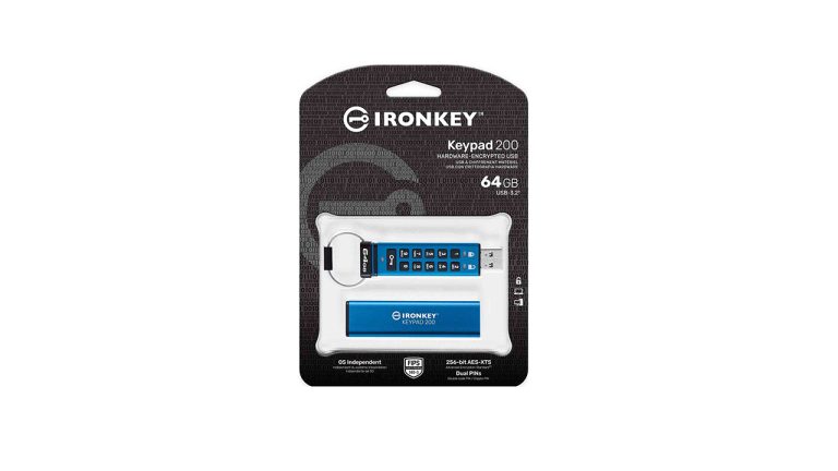 Der Kingston Ironkey Keypad 200 64GB USB-Stick im Test