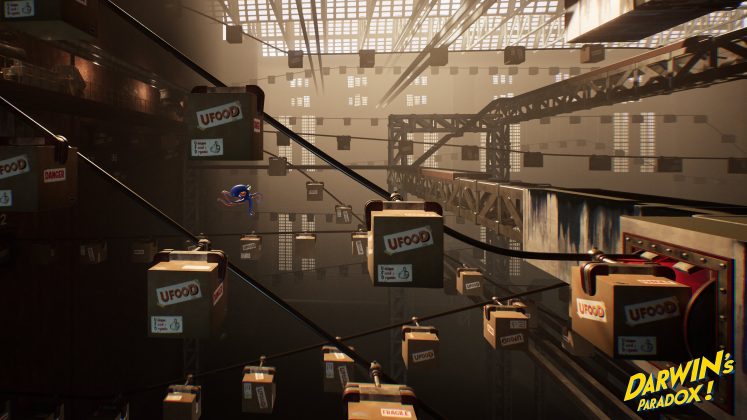 Screenshots aus dem Spiel Darwin's Paradox.