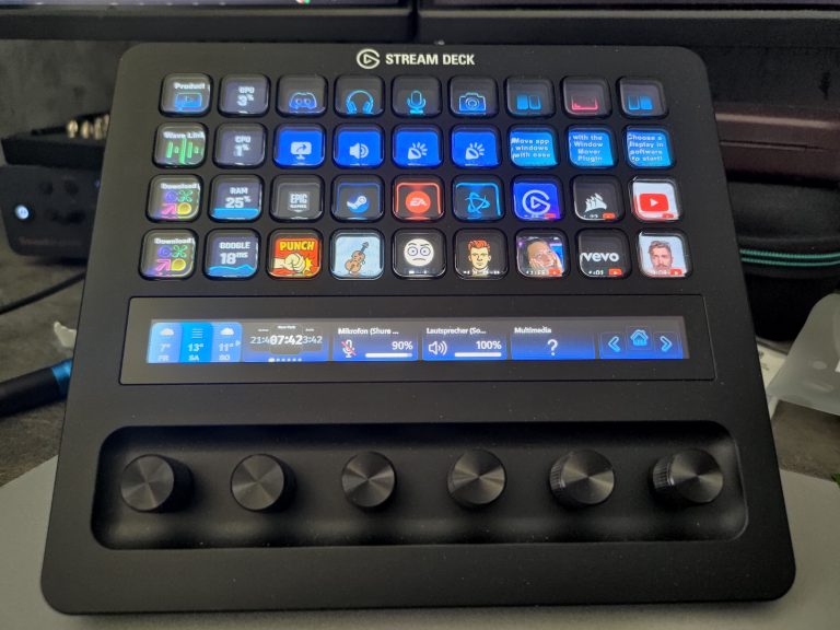 Das Elgato StreamDeck + XL im Test - game2gether