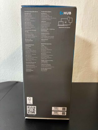 Logitech G325 Umverpackung