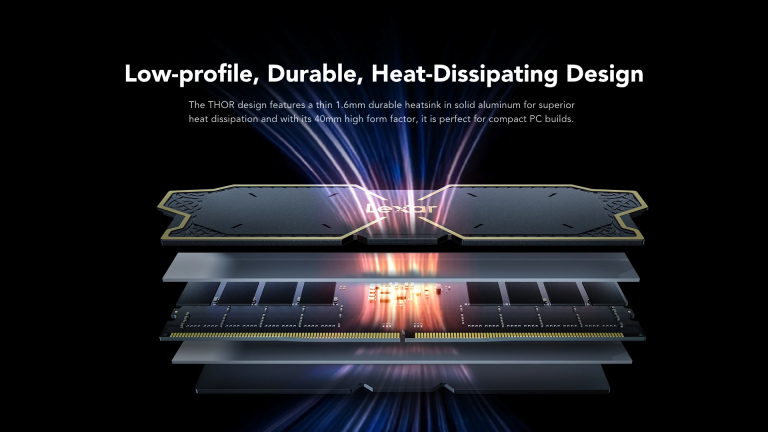 Das Lexar THOR RGB DDR5-6000 32GB Kit im Test