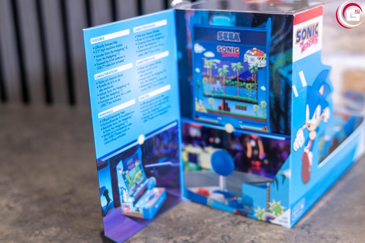 Der My Arcade Sonic the Hedgehog Joystick Player im Retro-Test ...