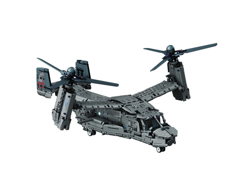 Revell V-22 Osprey Klemmbaustein-Modell mit 3.700 Teilen vorgestellt