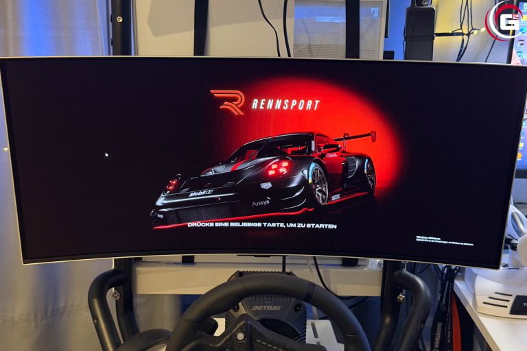 Der 34″ Gaming-Monitor Odyssey OLED G8 (G85SD) Ultra WQHD im Test