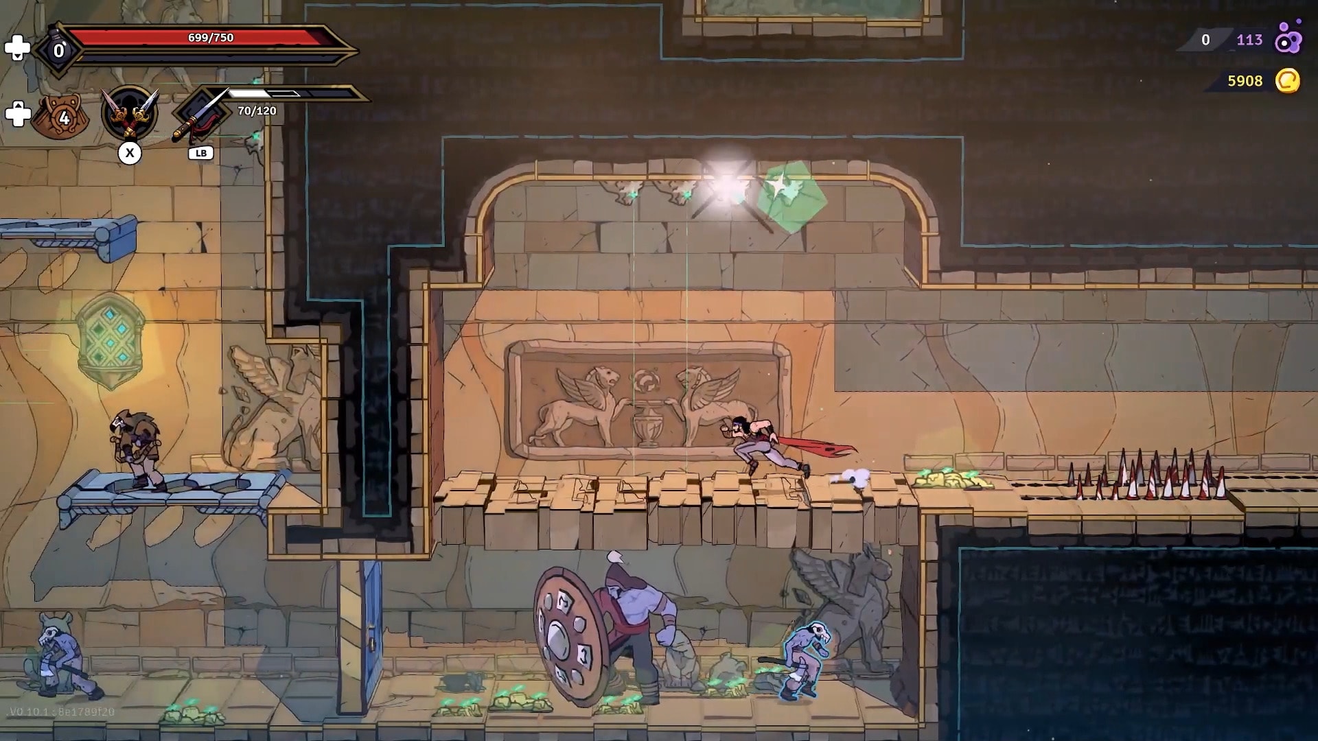 Screenshot aus dem Spiel The Rogue Prince of Persia