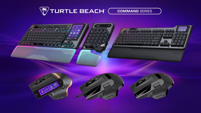Turtle Beach Command Series vorgestellt: Neue Gaming-Peripherie mit Touch-Displays und High-End-Performance