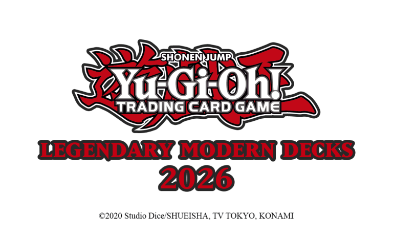 Yu-Gi-Oh! Legendary Modern Decks 2026 mit 3 Decks enthüllt