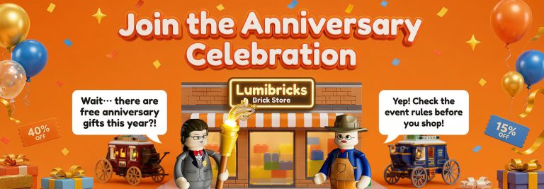 Lumibricks 4th Anniversary Event 2026 – Bis zu 40 % Rabatt & exklusive Gratisgeschenke
