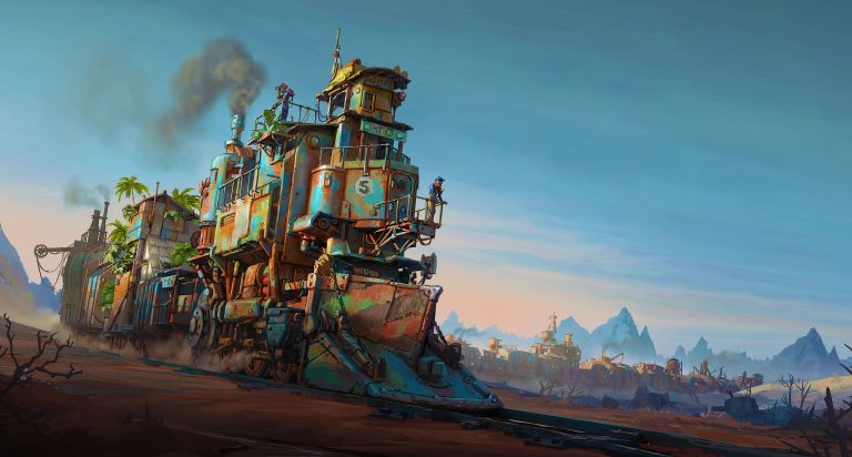 Railborn: Ein Sci-Fi-Survival-Spiel mit der eignen Festung auf Schienen!