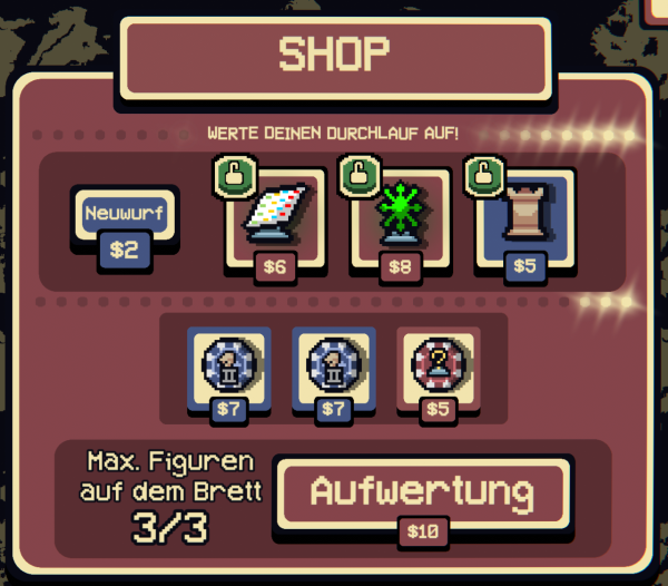 Darstellung des Shops von Gambonanza