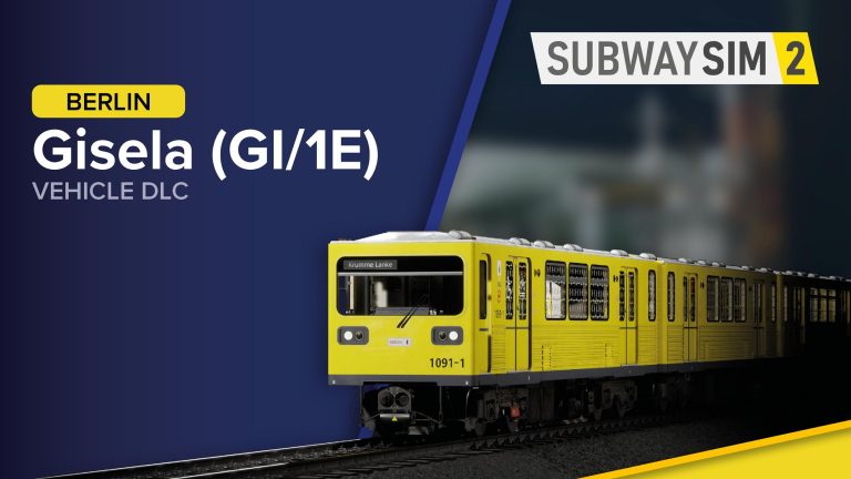 SubwaySim 2 erhält Berlin Gisela DLC mit historischem U-Bahn-Zug der BVG
