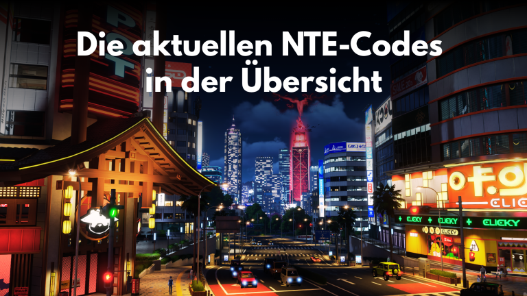 NTE-Codes: Aktuelle Mai-Codes für kostenlose Belohnungen