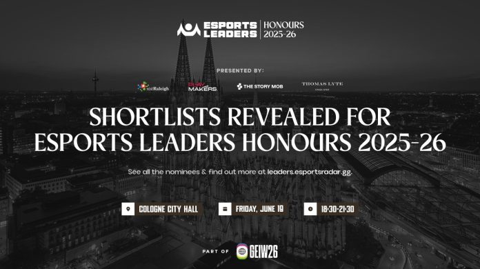 Die Esports Leaders Honours 2026 finden erstmals in Köln statt. Die Esport Branche kommt zusammen und feiert wichtige Meilensteine.