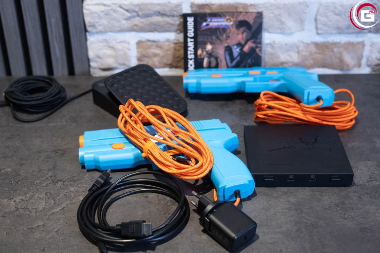 Die G‘AIM’E TIME CRISIS Lightgun Ultimate Edition im Test