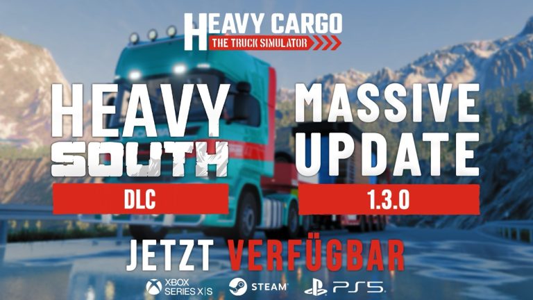 Heavy Cargo – The Truck Simulator: „Heavy South“-DLC verdoppelt die Spielwelt