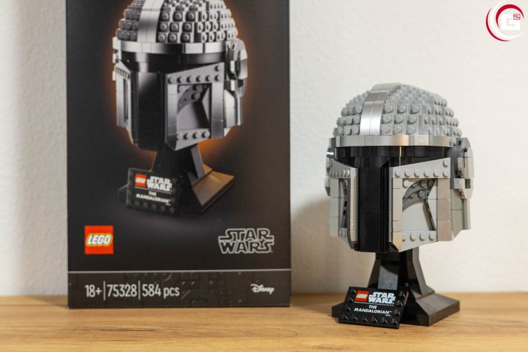 LEGO Star Wars Mandalorianer Helm 75328 – Bau- und Ausstellungsmodell im Test