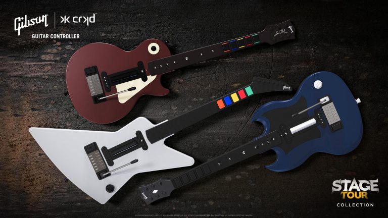 CRKD Stage Tour Pro Guitar Collection: Drei neue Gitarren-Controller angekündigt