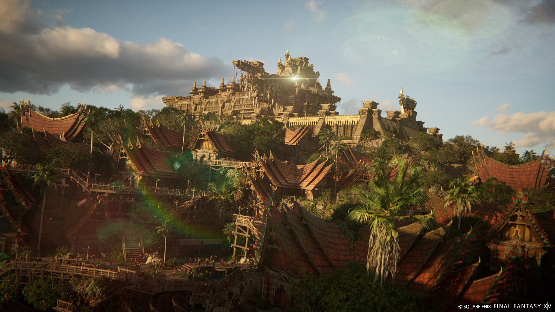 Landschaft Eorzea aus Final Fantasy XIV