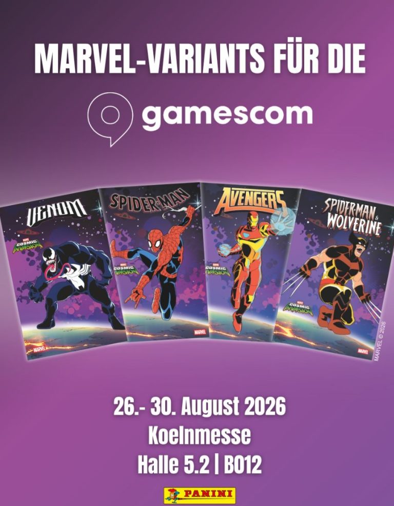 Panini auf der gamescom – Exklusive Marvel Variants
