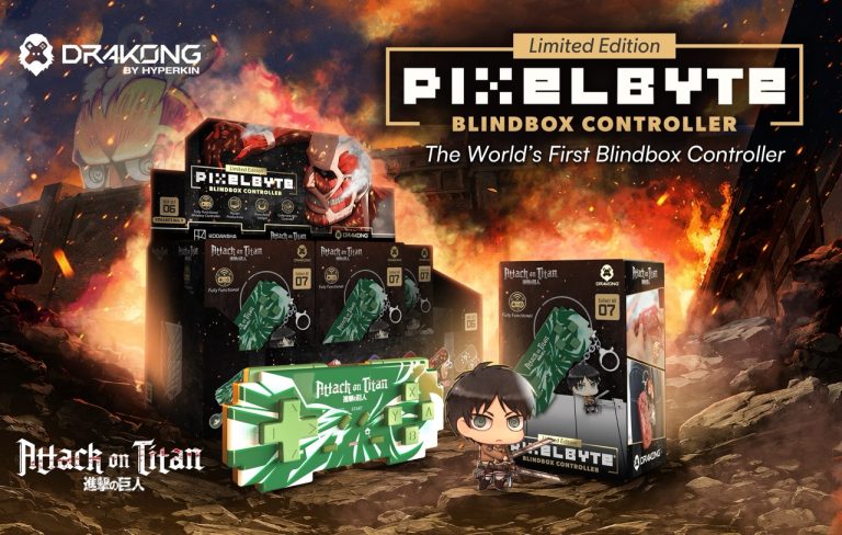 Drakong präsentiert PixelByte Controller: Mini-Gamepads im Blindbox-Format
