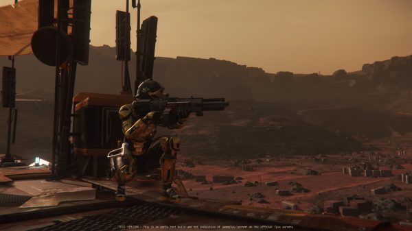 Star Citizen Outpost Sniping