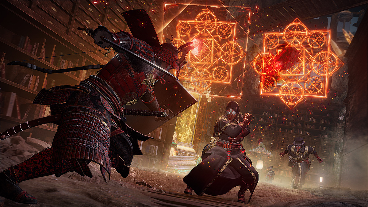 Kampfszene in Nioh 3 Hell Rising