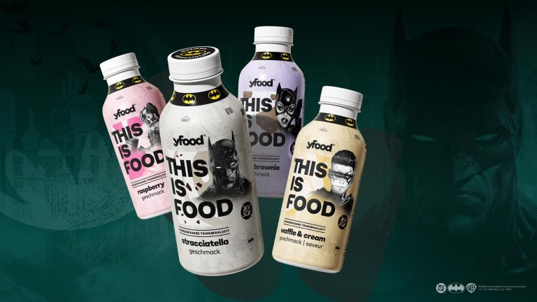 yfood bringt Batman Limited Edition auf den Markt
