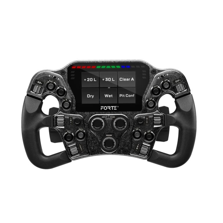 Asetek Racing macht aus dem Lenkrad eine virtuelle Button Box