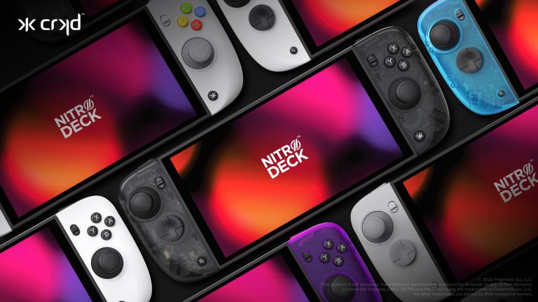 CRKD Nitro Deck 2: Premium-Handheld-Controller für Switch 2 ab sofort erhältlich