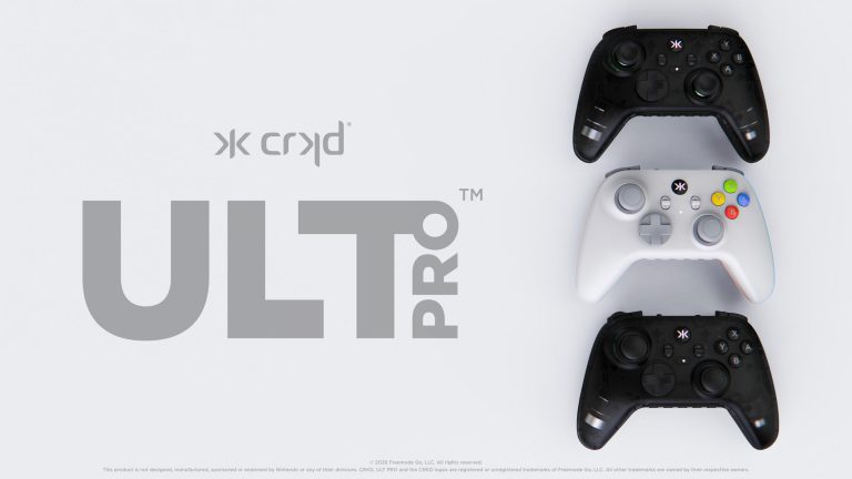 CRKD ULT PRO: Neuer Wireless-Controller mit TMR-Sticks und 1000-Hz-Polling