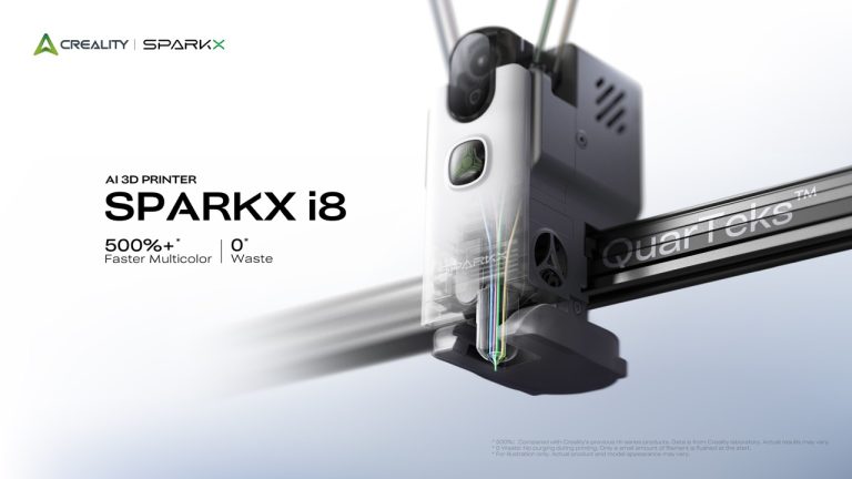 Creality SPARKX i8: Vierfarb-3D-Druck ohne Prime-Türme