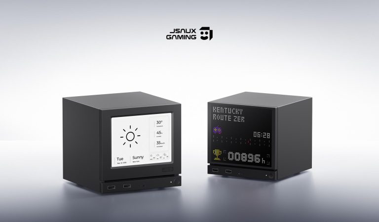 JSAUX: E-Ink- und Pixel-Matrix-Faceplates für Steam Machine erhältlich