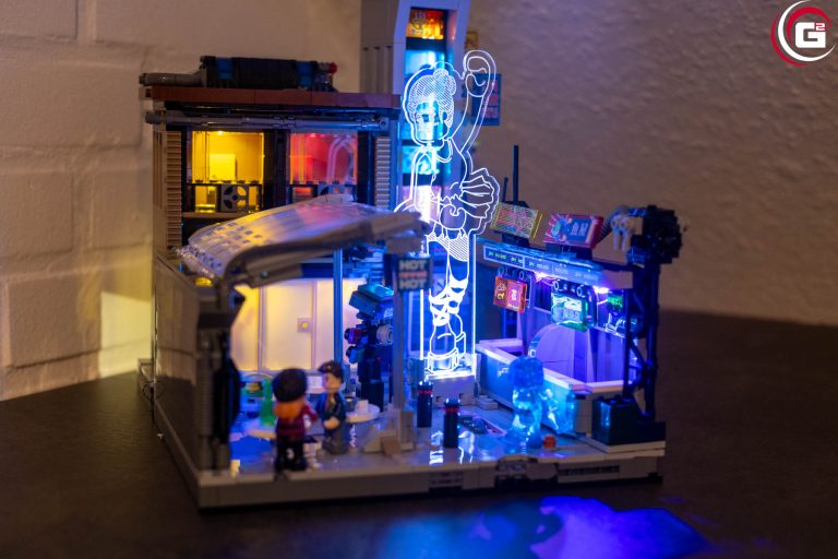 Lumibricks Blade Runner 2049 Street Market 23004 im Test – Neon aus der Zukunft