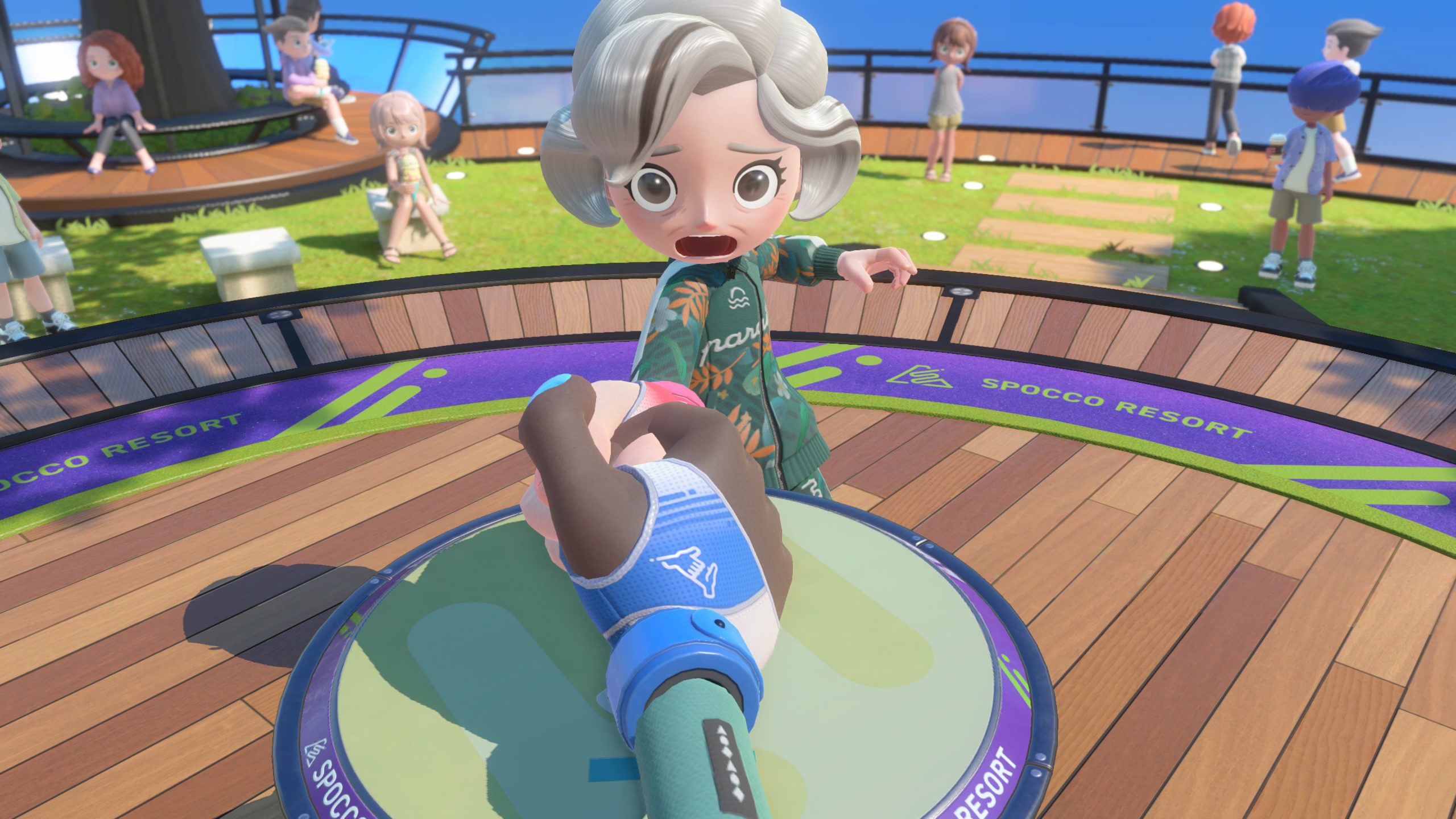 Daumenwrestling in Nintendo Switch 2 Sports Resort