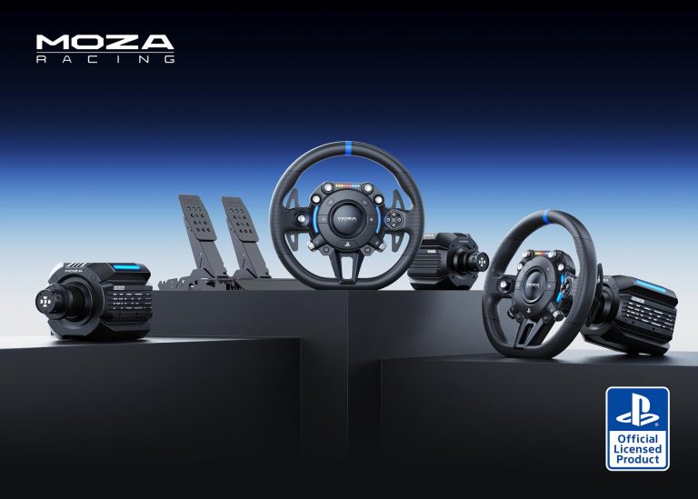 MOZA Racing bringt erstmals offiziell lizenzierte PS5-Lenkräder auf den Markt