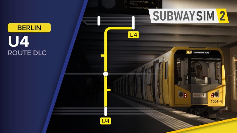 SubwaySim 2: Berliner U4 ab sofort als neue Streckenerweiterung verfügbar